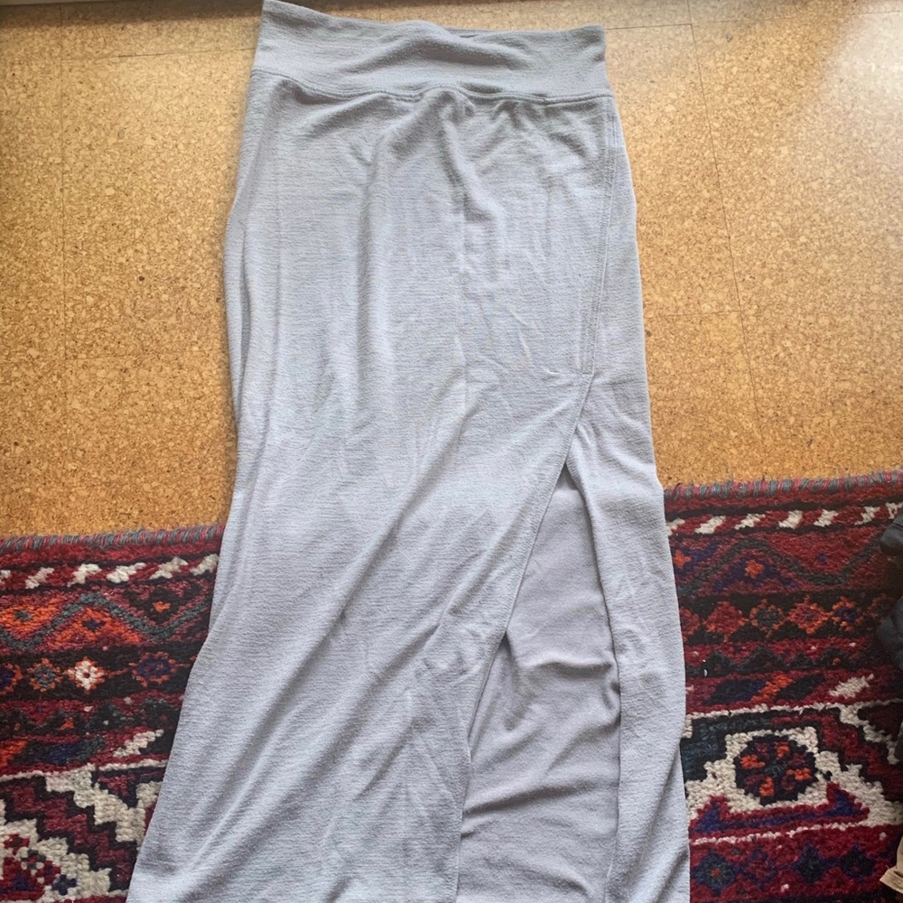 Wilfred free knit split skirt